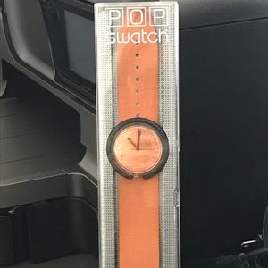 Vintage 1990s POP Swatch Watch. Still in box! Rare